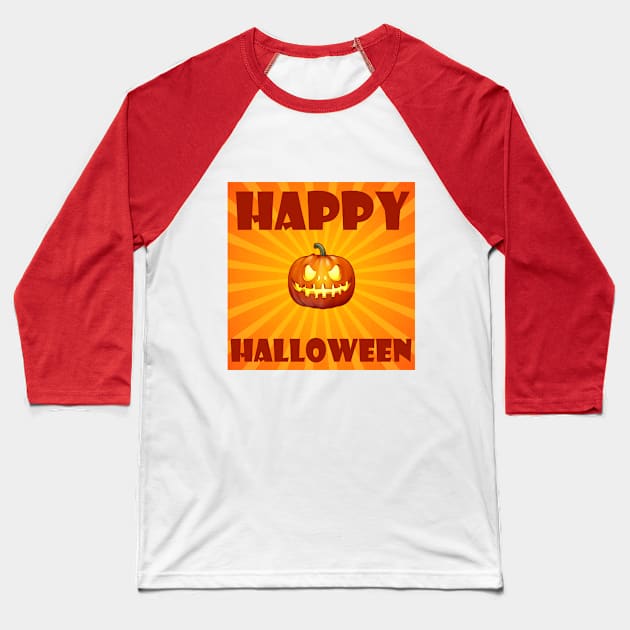 Shirt Fun Funny Pattern Top Halloween Pumpkin Costume Adult T-Shirt Baseball T-Shirt by presstex.ua@gmail.com